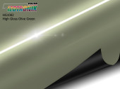 Glossy olive film Polor Izotronik High Gloss HG1002 Olive Green