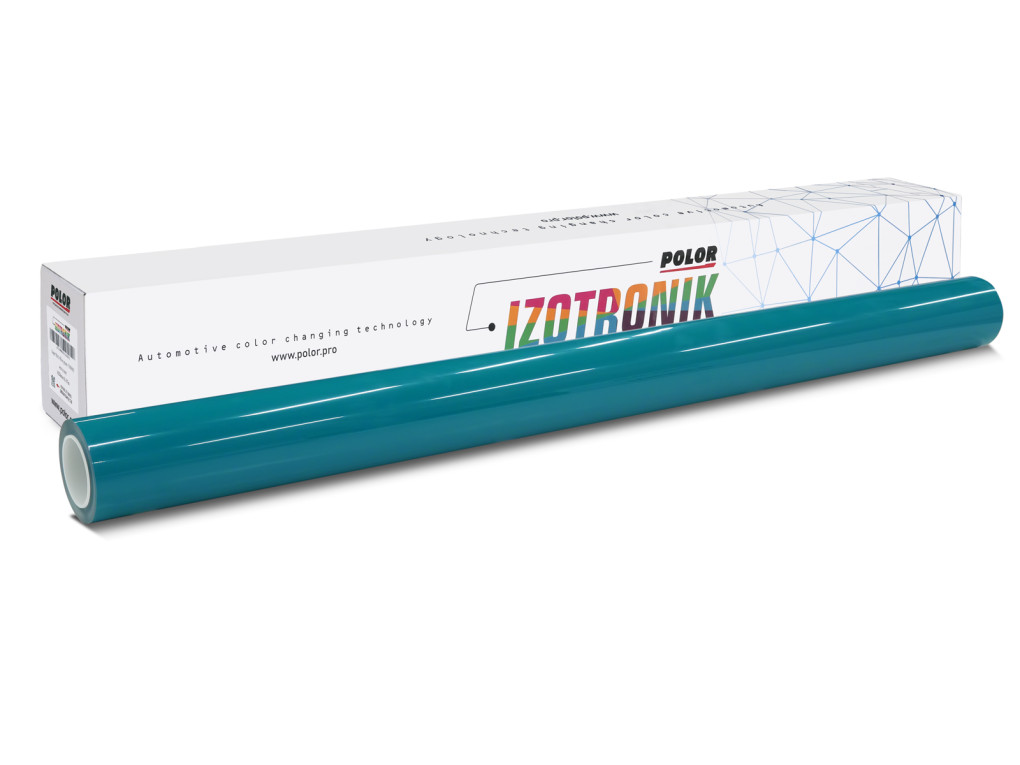 Глянцева блакитна плівка Polor Izotronik High Gloss HG1009 Miami Blue-2