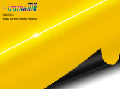 Glossy yellow film Polor Izotronik High Gloss HG1013 Sunny Yellow