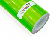 Glossy yellow green film Polor Izotronik High Gloss HG1015 Yellow Green