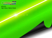 Glossy yellow green film Polor Izotronik High Gloss HG1015 Yellow Green