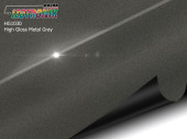 Glossy grey film Polor Izotronik High Gloss HG1030 Metal Gray