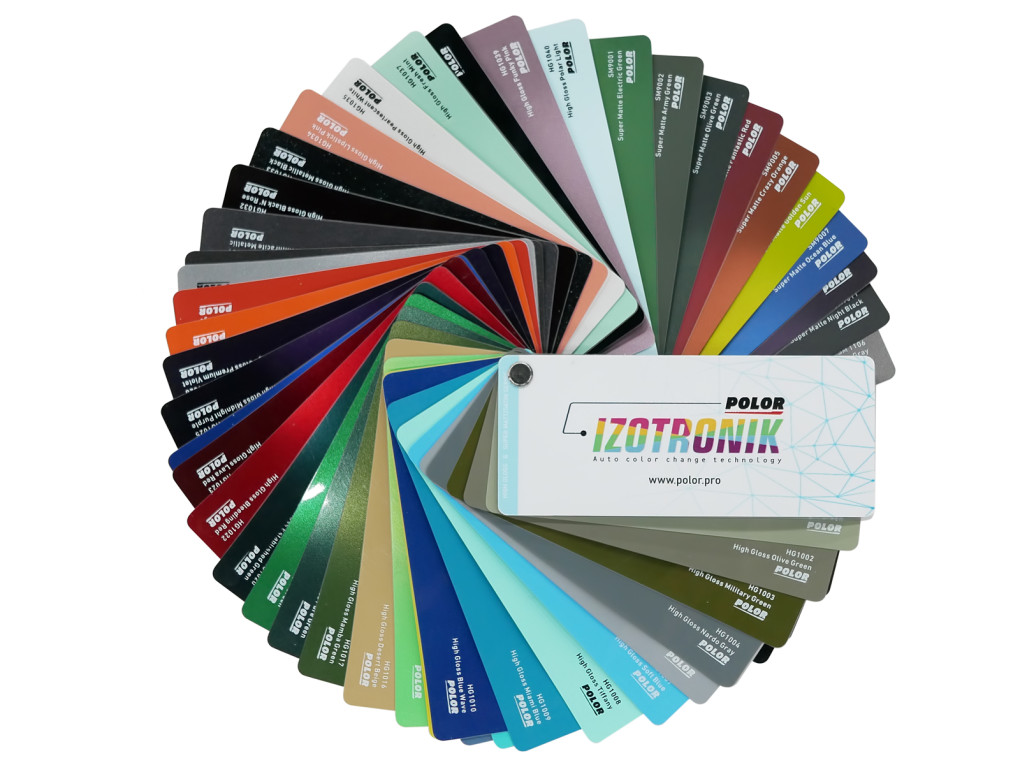 Зразки плівок Polor Izotronik-1