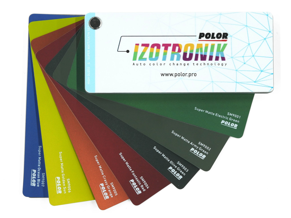 Зразки плівок Polor Izotronik-5