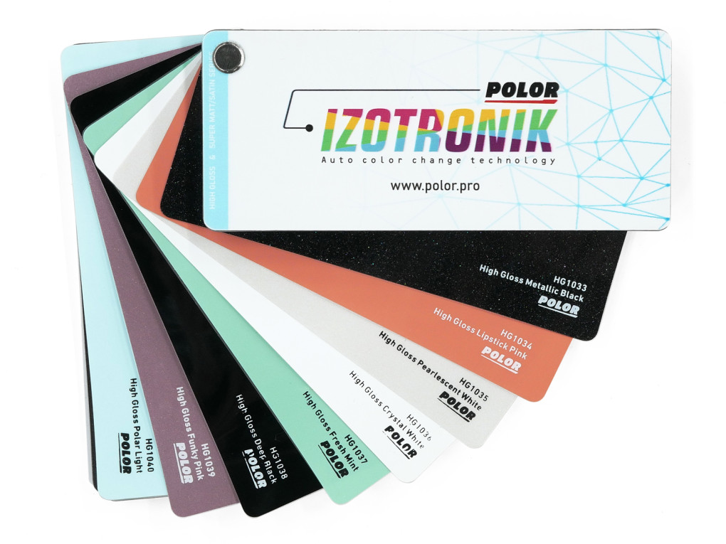 Зразки плівок Polor Izotronik-6