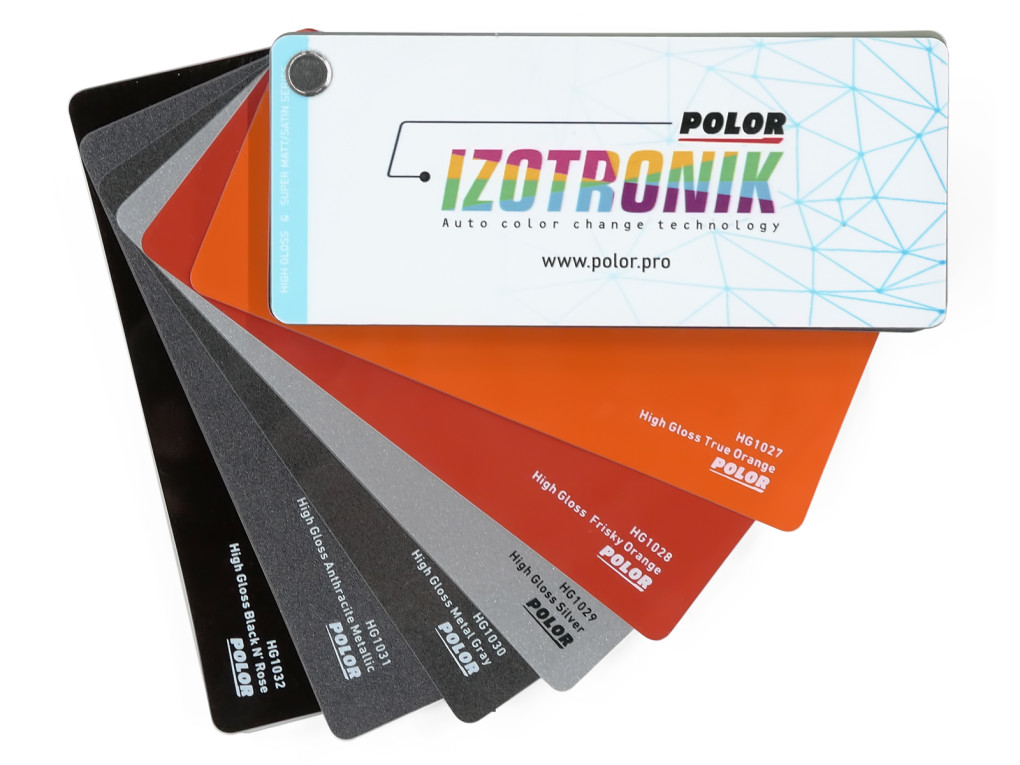 Зразки плівок Polor Izotronik-7