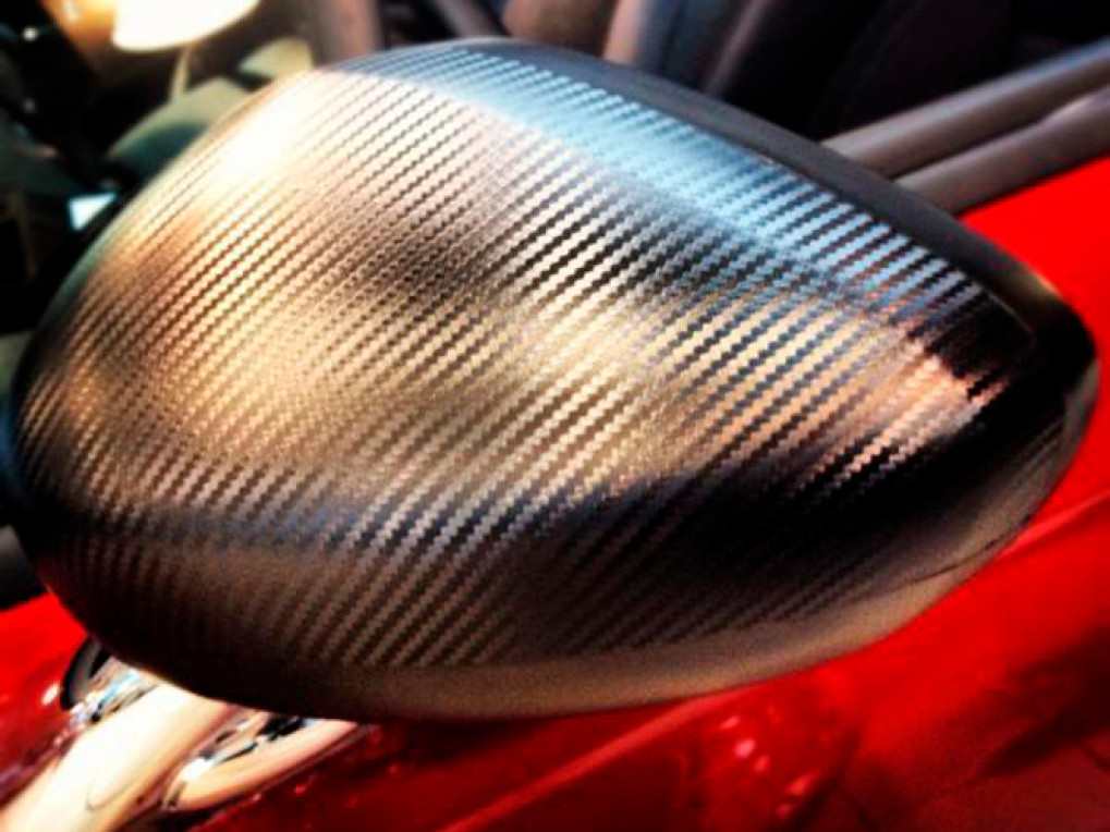 Плівка під карбон  KPMF Airelease K87021 Black Gloss Carbon Fibre-4