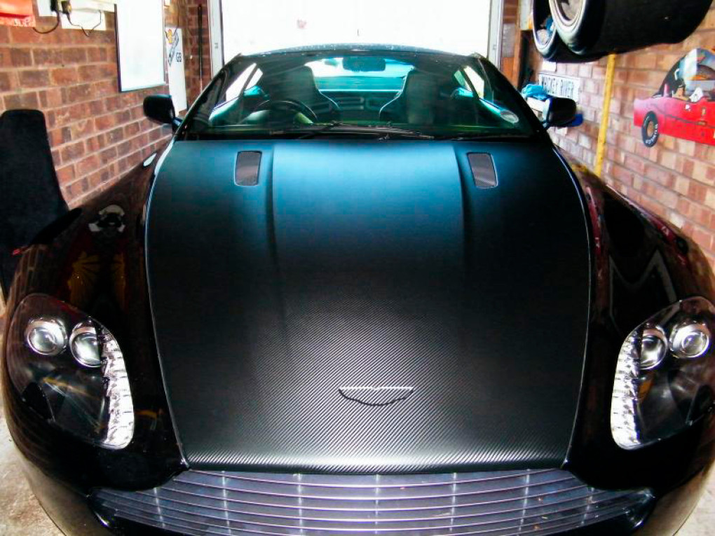 Плівка під карбон  KPMF Airelease K87021 Black Gloss Carbon Fibre-5