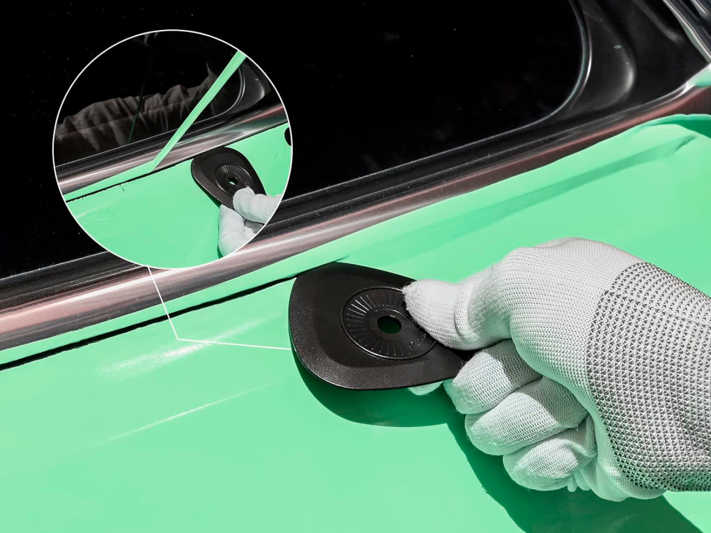 Ракель пластиковый "Чёрный Чизлер"-4