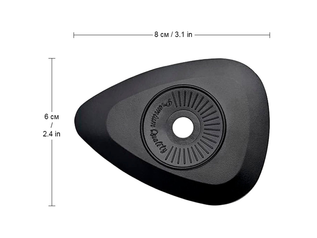 Ракель пластиковый "Чёрный Чизлер"-1