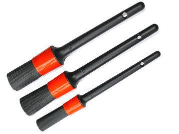 Набір пензликів для чищення та підготовки авто (3 шт.)