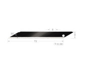 30°Acute Angle Razar Black Blade™ Tajima 