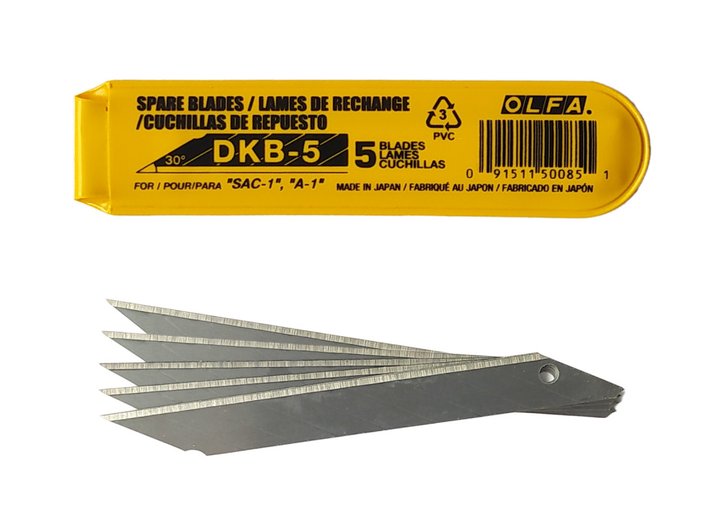 Леза OLFA DKB-5 з кутом нахилу 30°