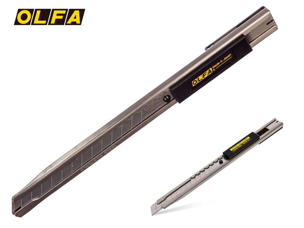 Ніж OLFA SVR-2 професійний, повністю з нержавіючої сталі-1