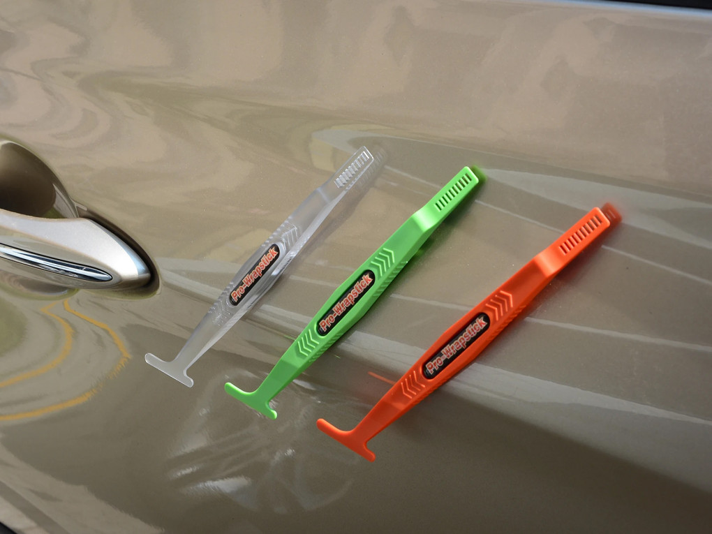 Magnetic Pro-Wrapsticks Set of Special Squeegees for "Fine Work" with Magnets (3 pcs)-5