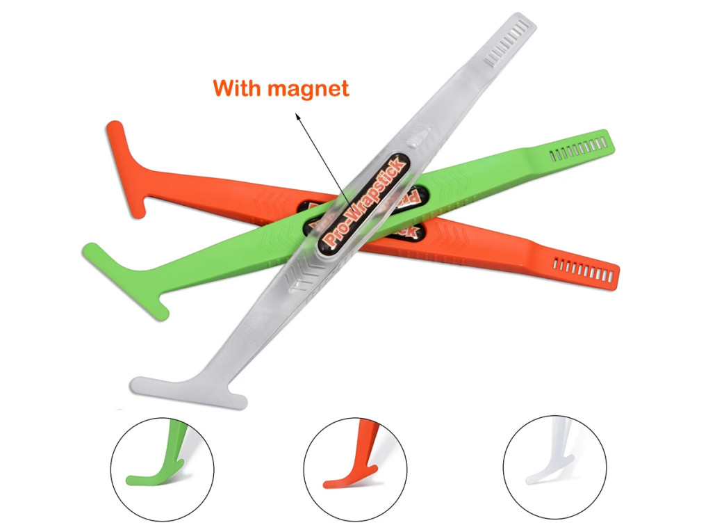 Magnetic Pro-Wrapsticks Set of Special Squeegees for "Fine Work" with Magnets (3 pcs)-4