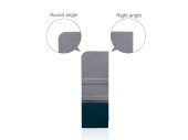 Plastic squeegee with mini pad 2.54 cm