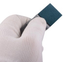 Plastic squeegee with mini pad 2.54 cm