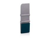 Plastic squeegee with mini pad 2.54 cm