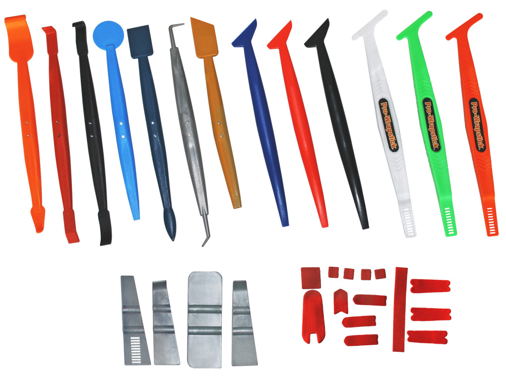 Набор спец. ракелей для "тонких работ" 18шт