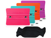 Set of squeegees for rectangular vinyl