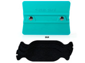 Set of squeegees for rectangular vinyl
