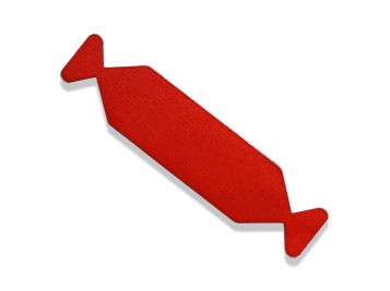 Накладка на ракель червона