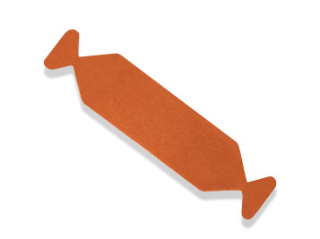 Помаранчева накладка на стандартний ракель