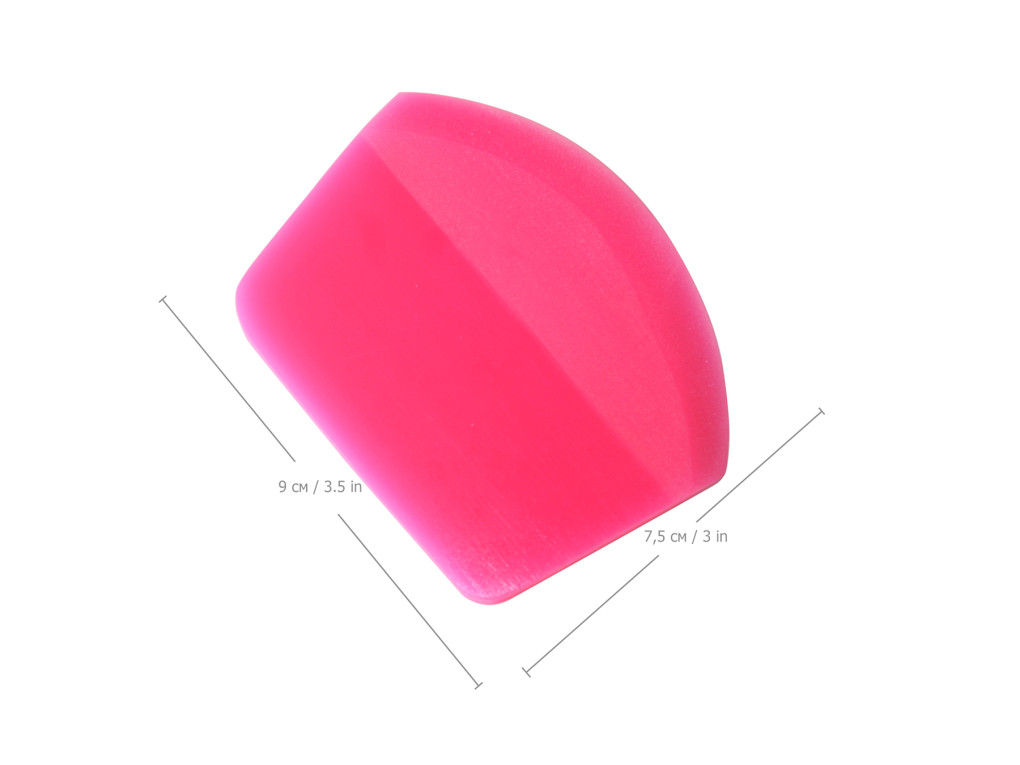 Squeegee PPF Pink 90 curved-1