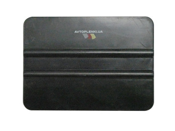 Ракель пластиковий чорний