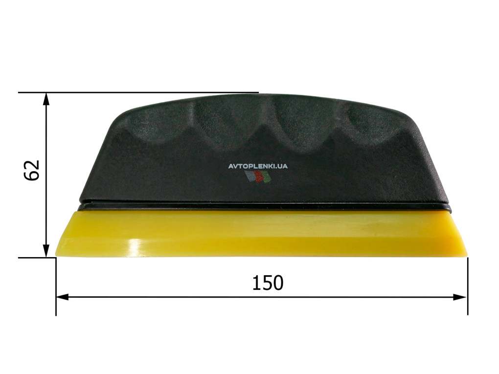 Polyurethane squeegee with black handle-1
