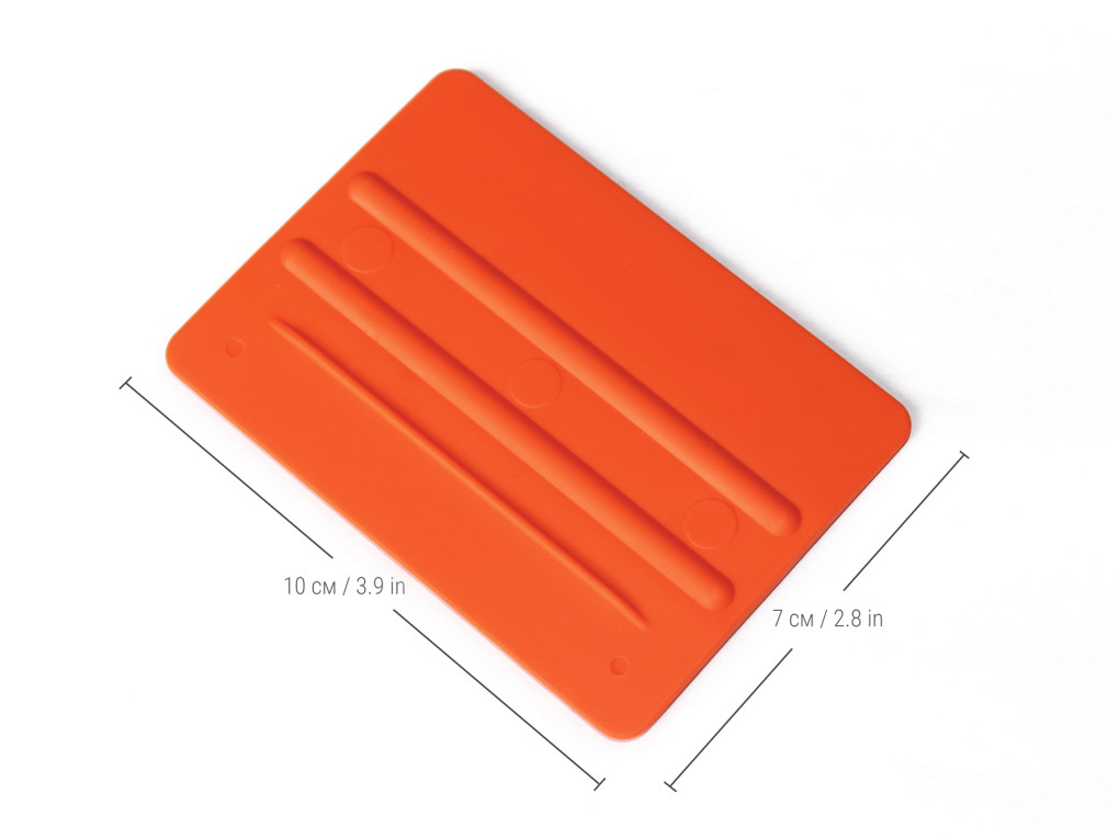 Squeegee Orange soft 10 x 7.2 cm-1