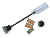 Auto scraper with long handle