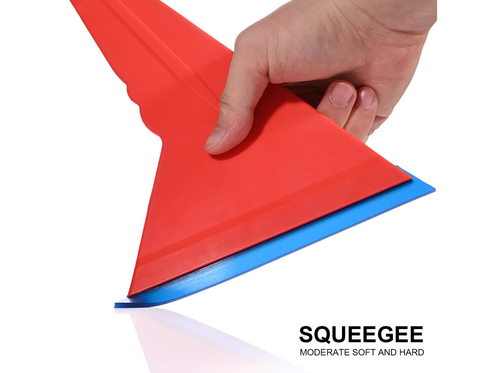 Squeegee with replaceable rubber pad-5