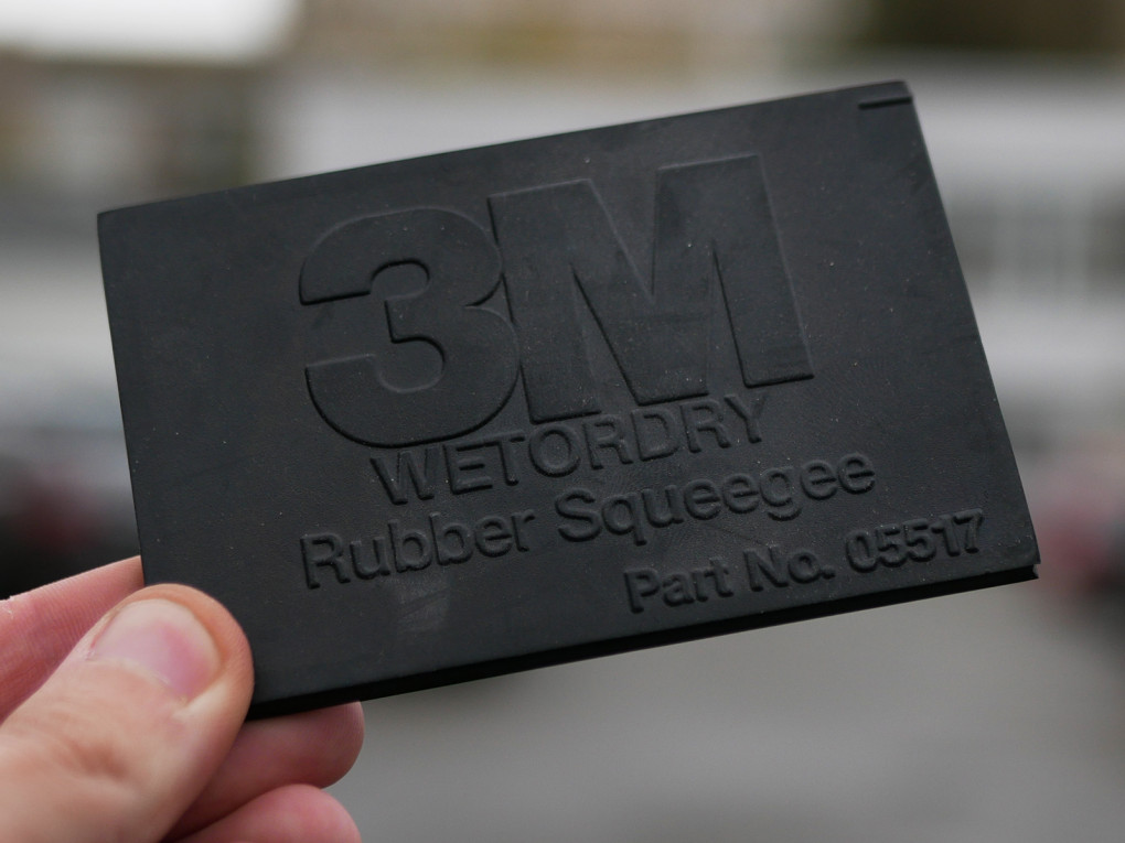 Гумовий ракель 3M Wetordry Rubber Squeegee, 60x108 мм-1