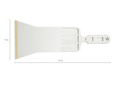 Squeegee "Bulldozer" white 150 mm