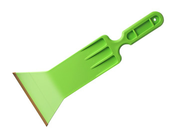 Вигонка "БУЛЬДОЗЕР" зелена с тефлоновою накладкою