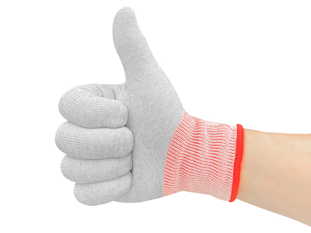 Перчатки карбон высокого качества, антистатические, защита от пореза пальцев