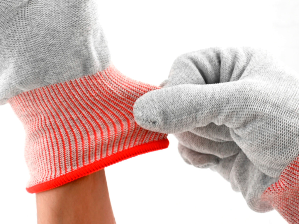 Перчатки карбон высокого качества, антистатические, защита от пореза пальцев-4