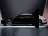Black matte anti-gravel film Color PPF UPPF Satin black