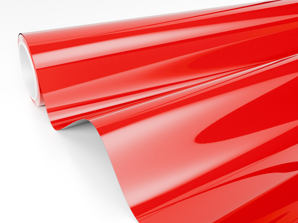 Червона глянцева антигравійна плівка Polor High Gloss Bleeding Red / PPF-1022G