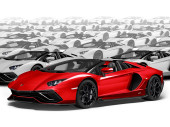 Red glossy anti-gravel film Polor High Gloss Bleeding Red / PPF-1022G