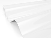 White glossy anti-gravel film Polor High Gloss Crystal White / PPF-1036G