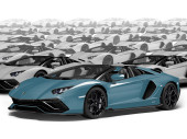 Grey glossy anti-gravel film Polor High Gloss Daytona / PPF-1261G