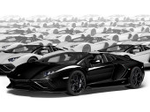 Black glossy anti-gravel film Polor High Gloss Deep Black / PPF-1038G