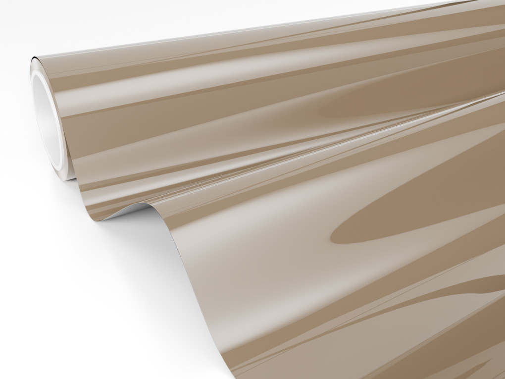 Бежева глянсова антигравійна плівка Polor High Gloss Desert Beige / PPF-1016G