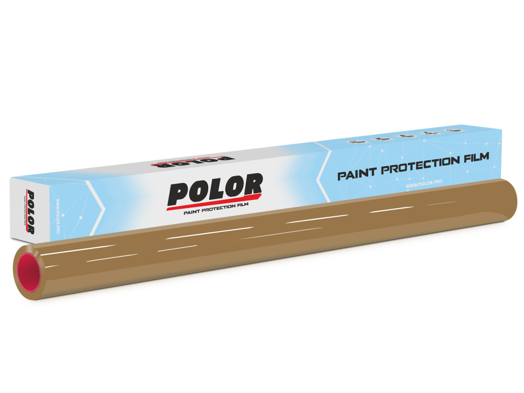 Бежева глянсова антигравійна плівка Polor High Gloss Desert Beige / PPF-1016G-1