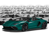 Green glossy anti-gravel film Polor High Gloss Forest Green / PPF-1259G