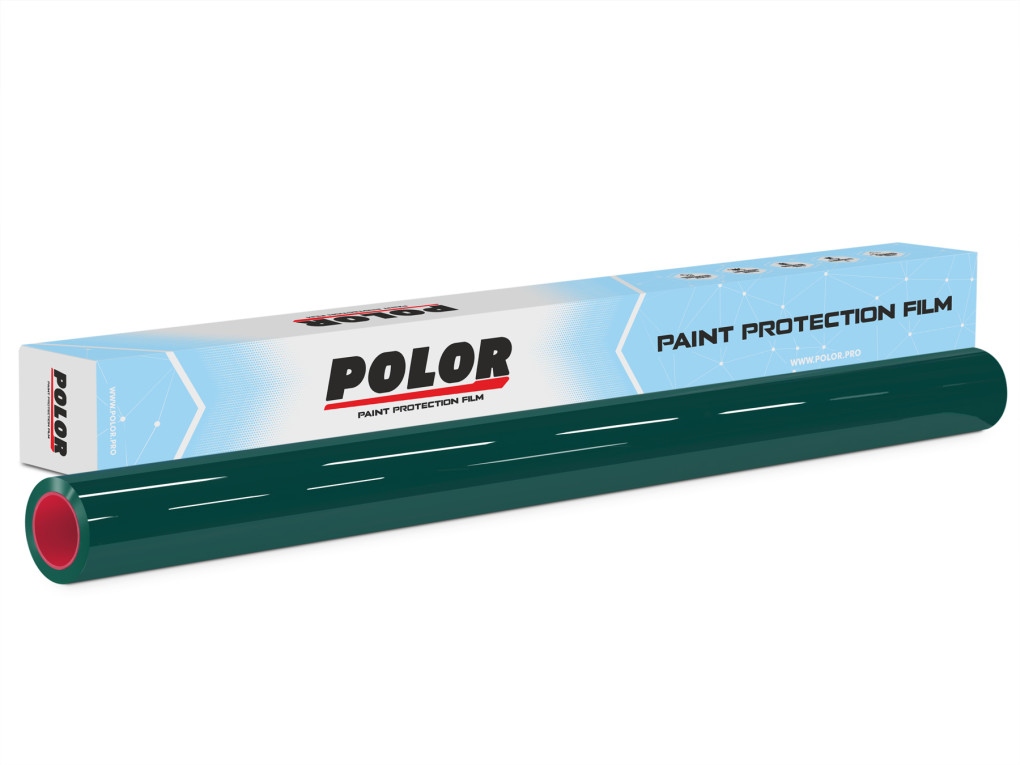 Зелена глянсова антигравійна плівка Polor High Gloss Forest Green / PPF-1259G-1