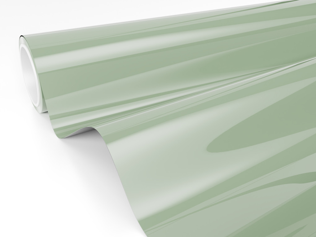 Зелена глянсова антигравійна плівка Polor High Gloss Khaki Green / PPF-1260G